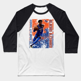 Shai gilgeous alexander || oklahoma city thunder | poster Baseball T-Shirt